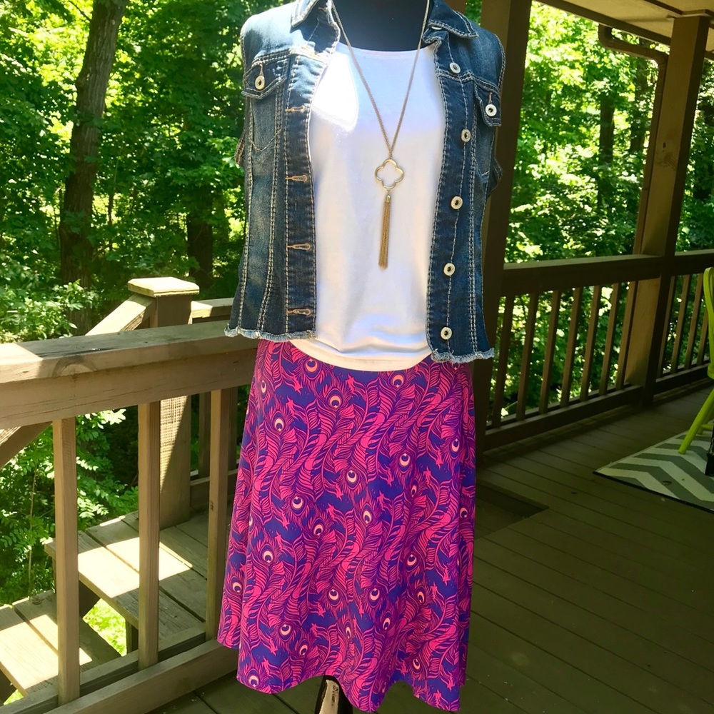 Lularoe Azure Skirt